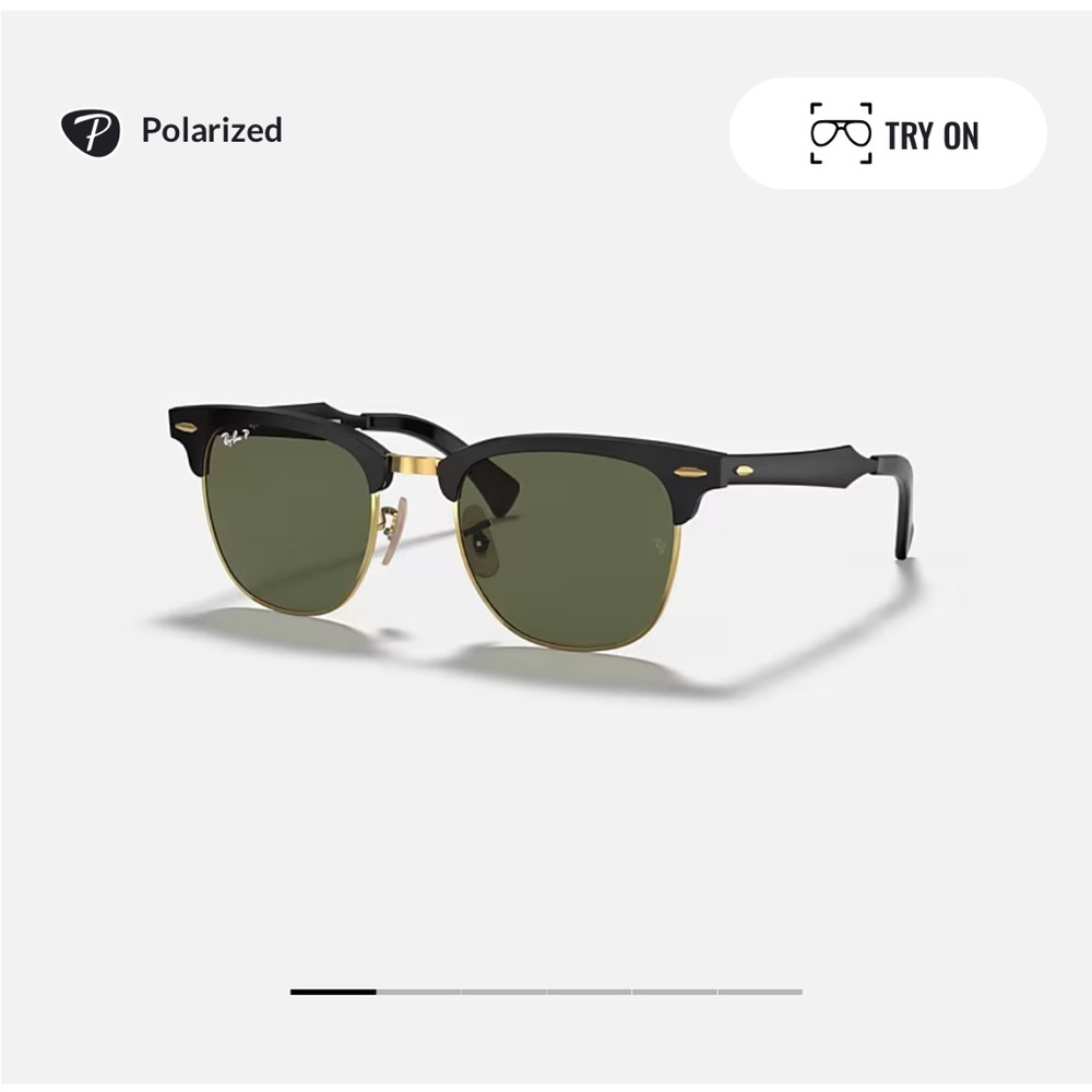 Ray-Ban Clubmaster Aluminum